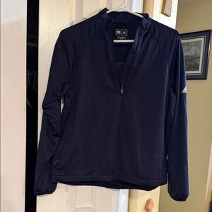 Adidas Dark Blue Half-Zip Jacket